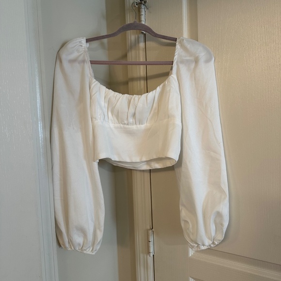 Princes Polly white cropped top - Picture 4 of 4